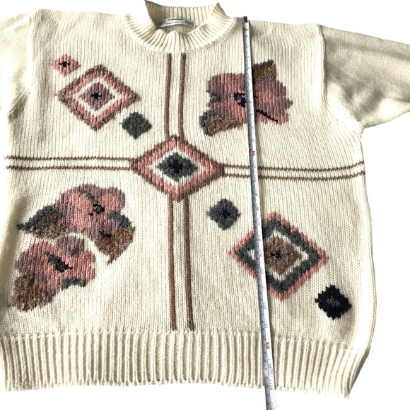 🌻4/$20 Vintage St Michael Crew Neck Sweater Size 40 42 Eur Made In Hong Kong - Picture 5 of 13